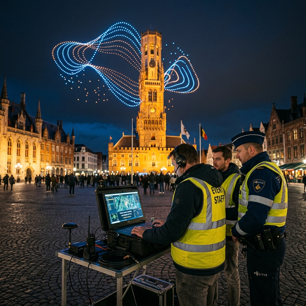 Belgian aviation authority warns of illegal drone shows and high-altitude drone operations