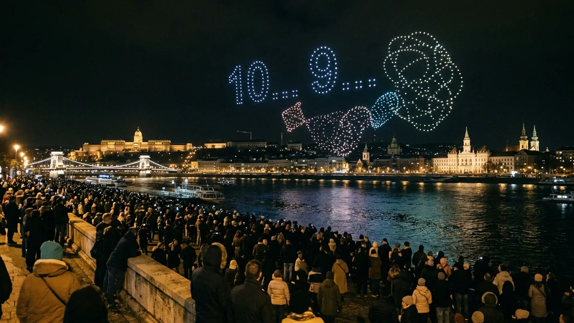 Drone Shows on New Year's Eve: The Spectacular Alternative as Fireworks Bans Take Effect