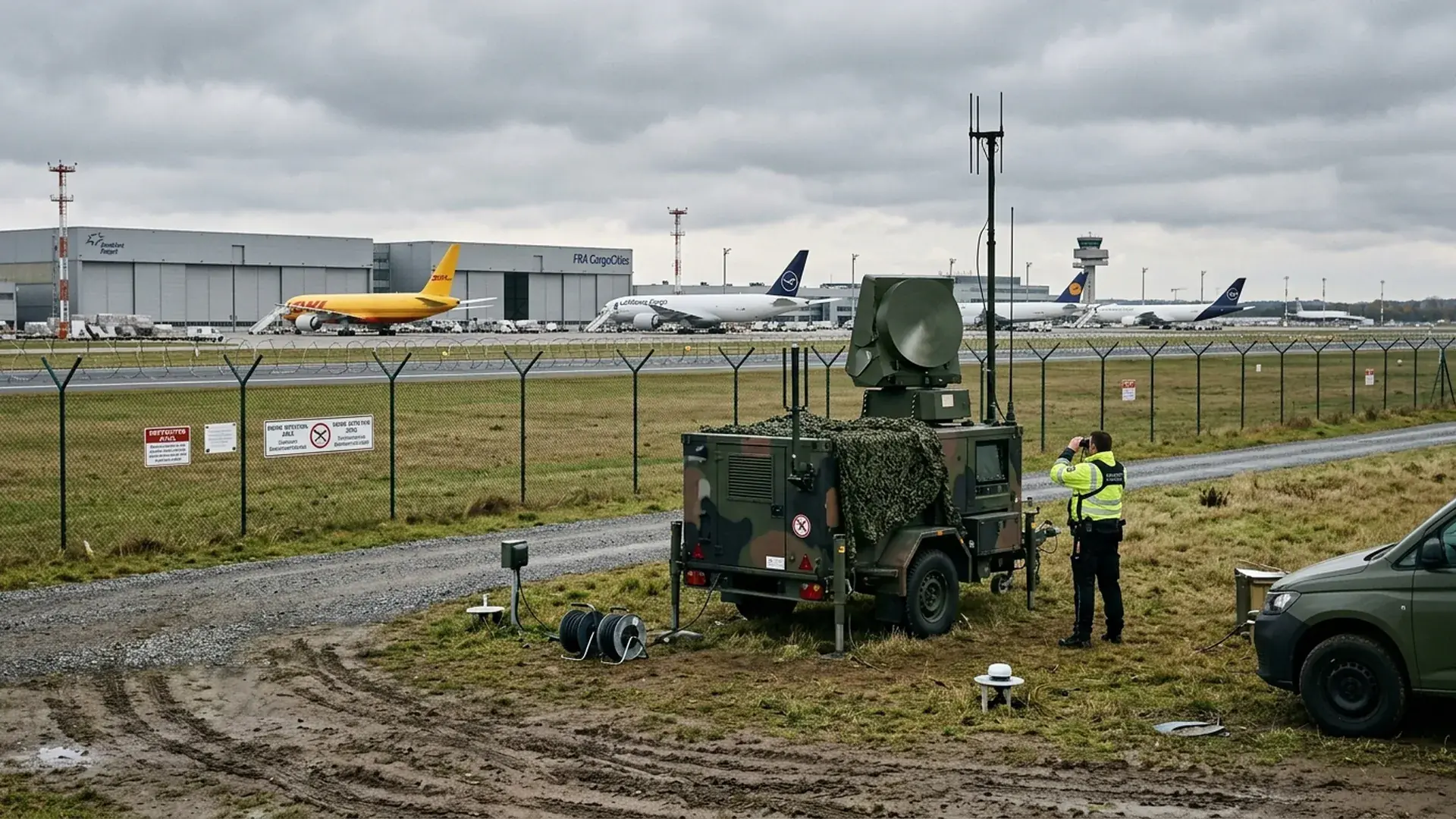 Explosive Drones at Leipzig Airport: Airspace Security & C-UAS