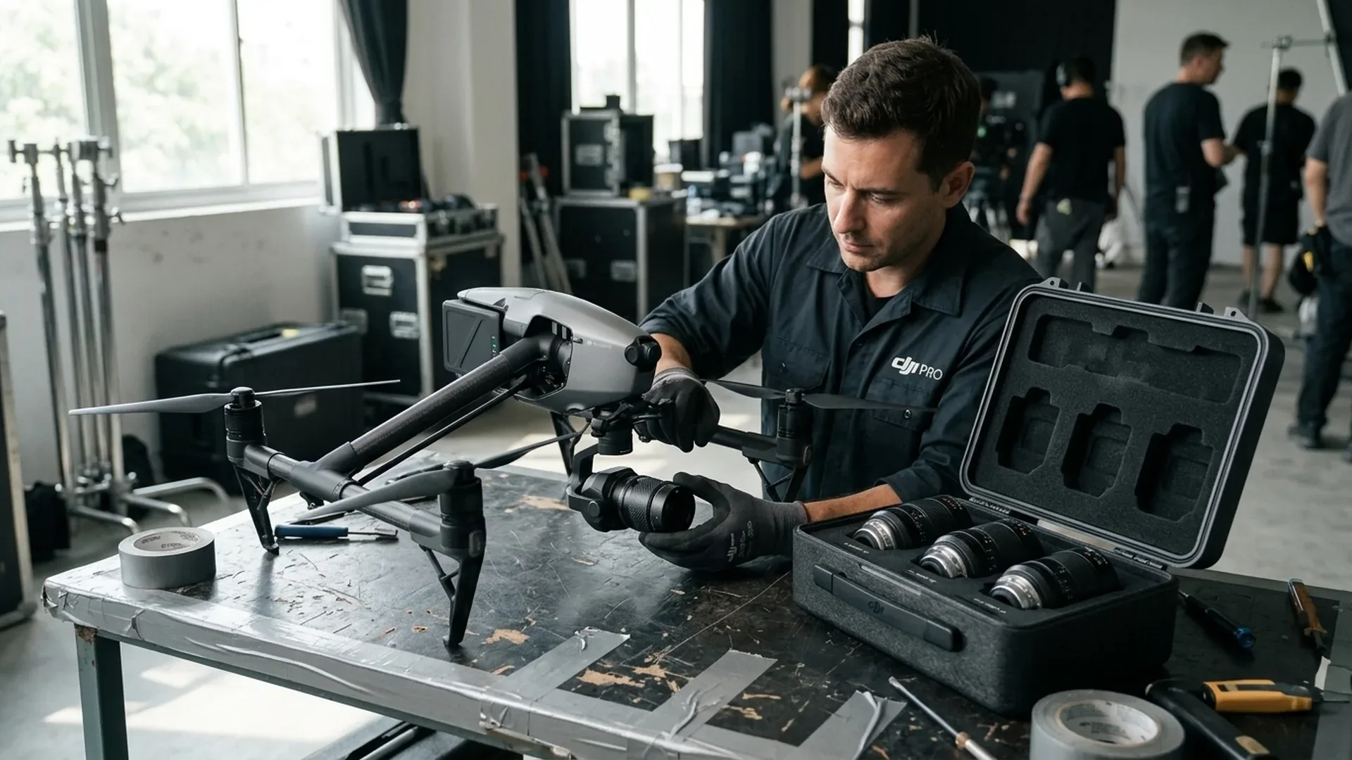 Working with Interchangeable Lenses on Cinema Drones
