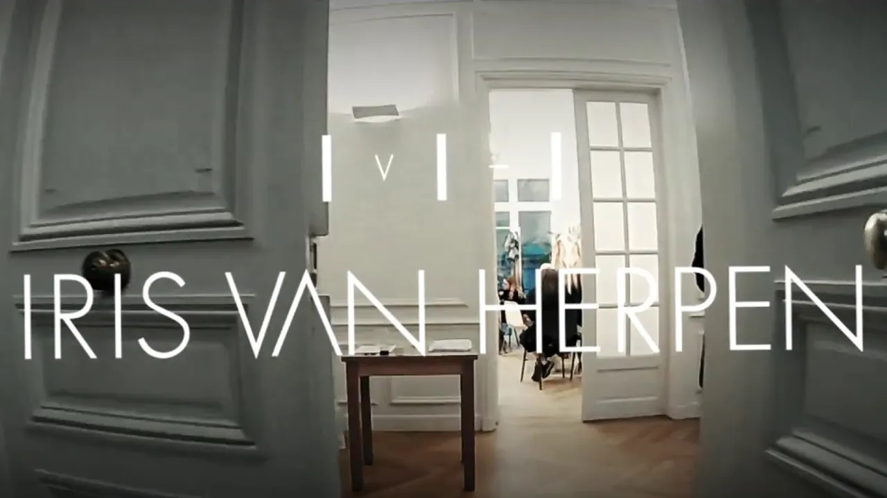 Iris van Herpen Fashion show drone tour